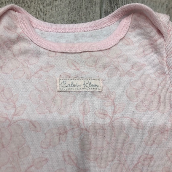 5 for $10 CALVIN KLEIN baby girl onesie. - Picture 3 of 4